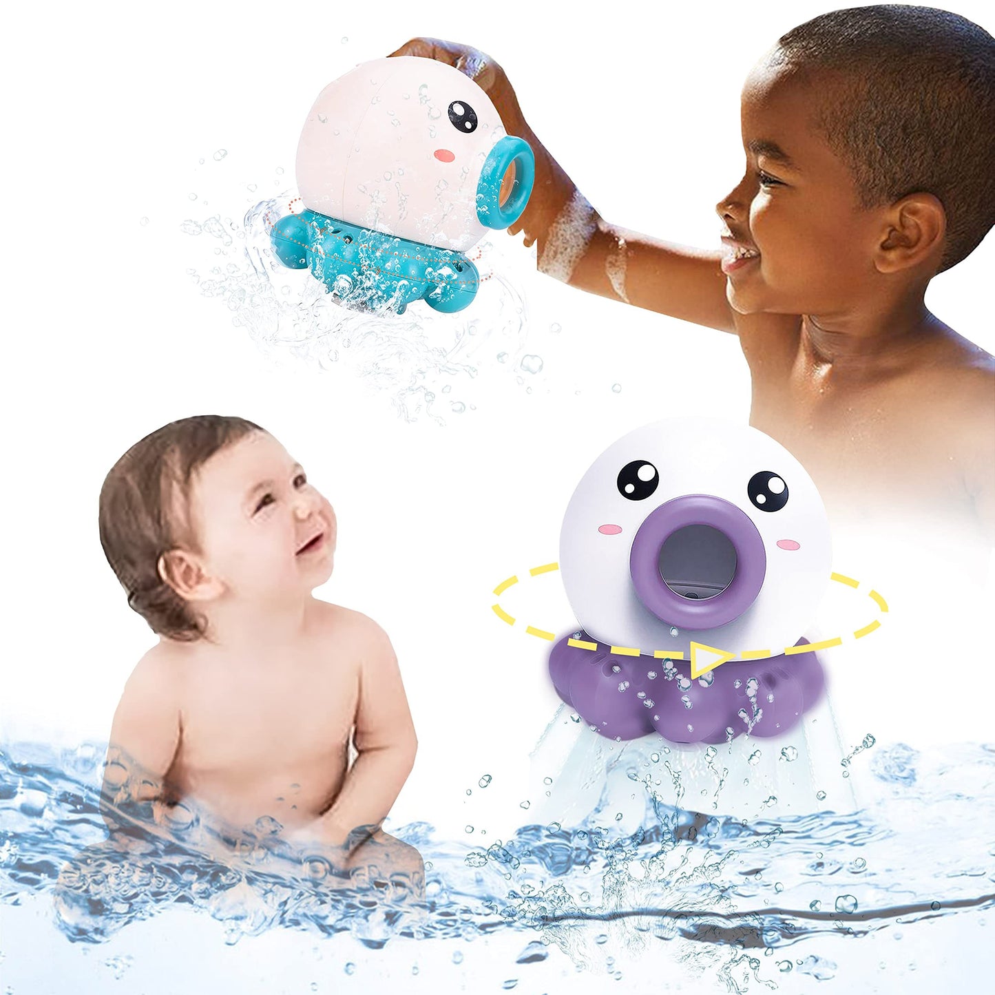 AROBA Octopus Water Jet Bath Toy