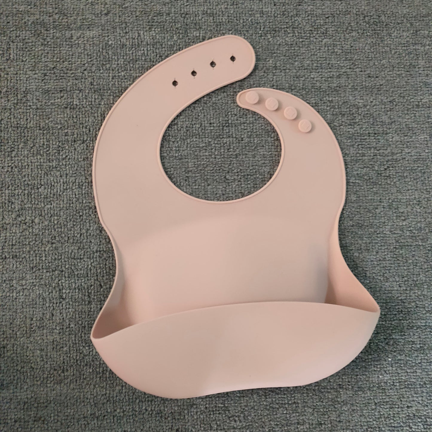 AROBA Soft Waterproof Silicone Baby Bib with Food Catcher