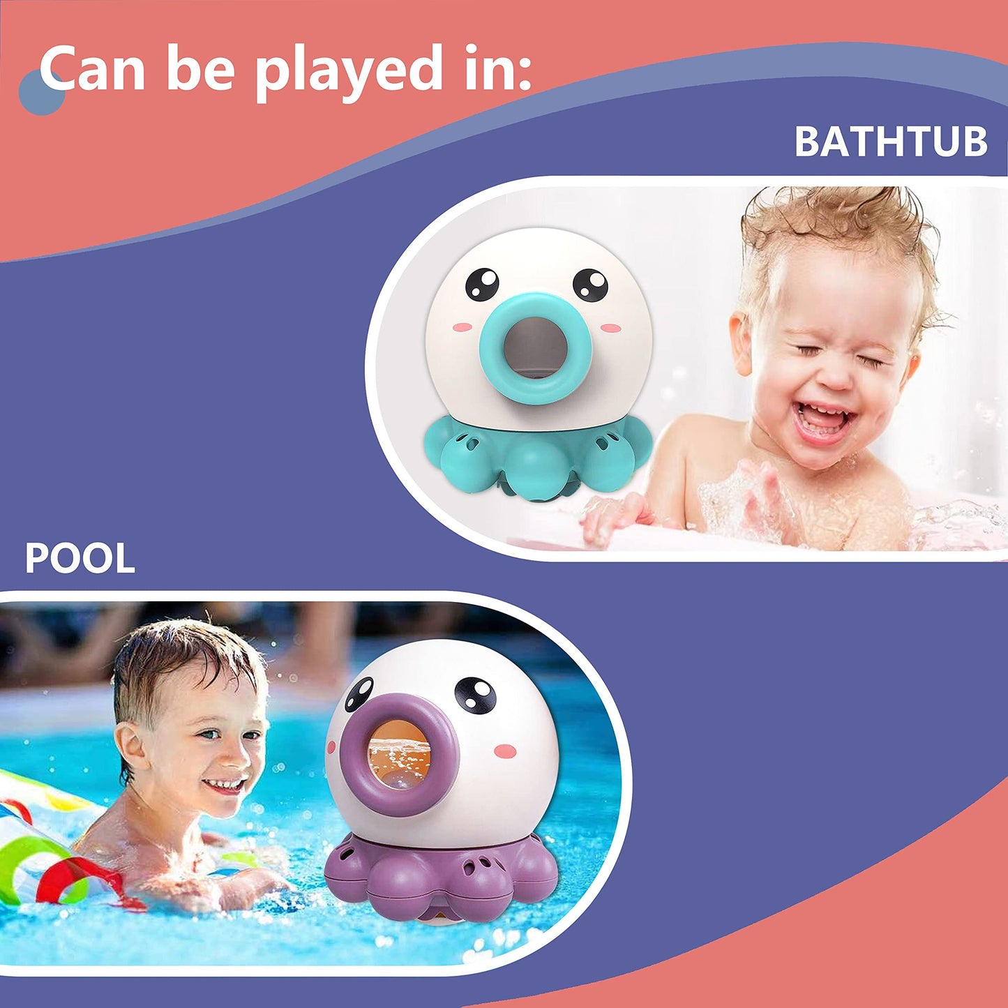 AROBA Octopus Water Jet Bath Toy